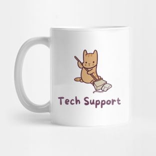 Tech Support Cat Mug